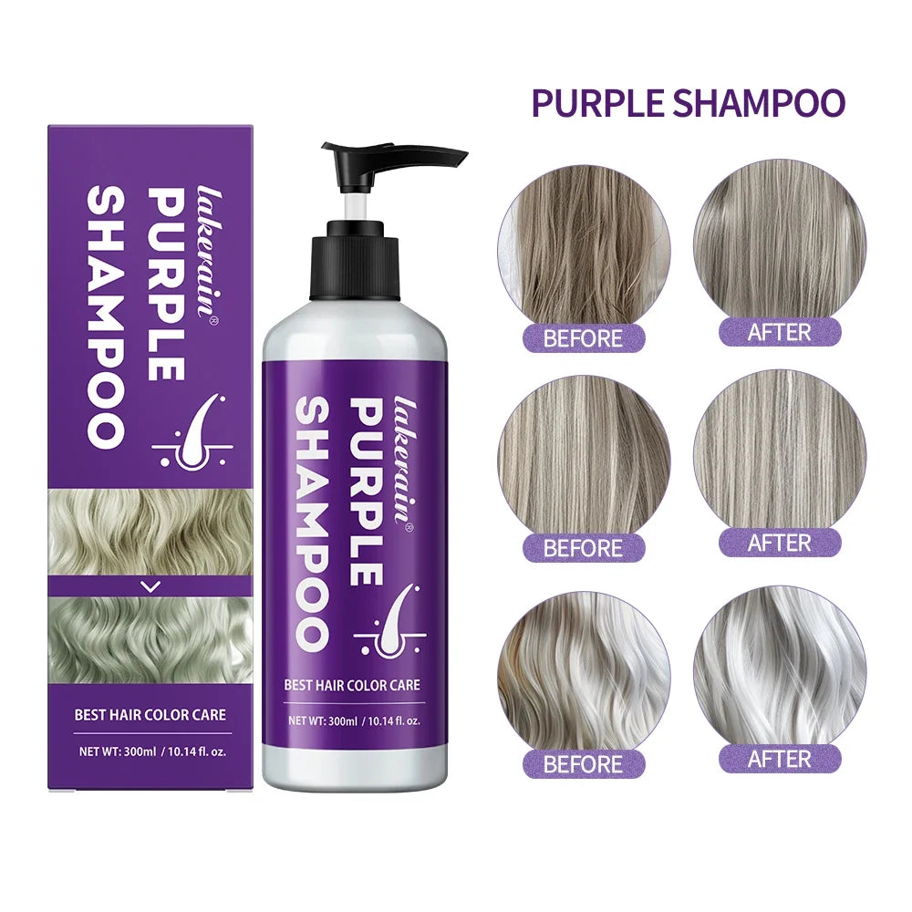 Purple Toning Shampoo for Blonde & Gray Hair – 300ml