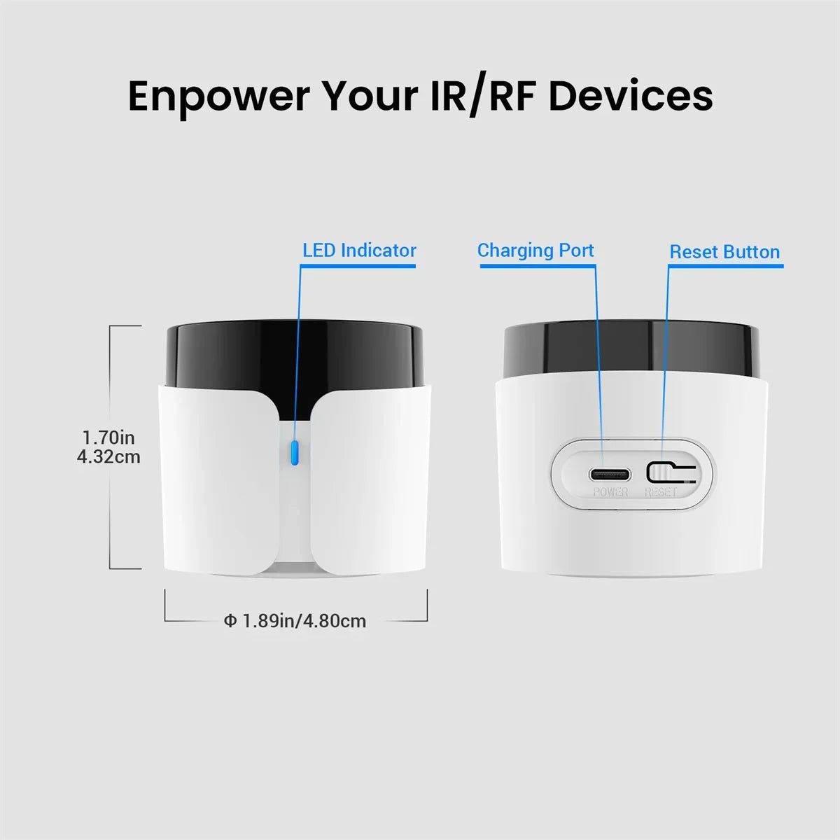 Broadlink RM5 Smart Remote Control Wifi IR Bluetooth Hub Controller