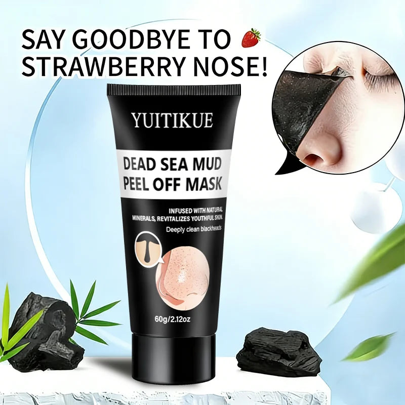 YUITIKUE Dead Sea Mud Peel-Off Mask – Cleansing & Exfoliation