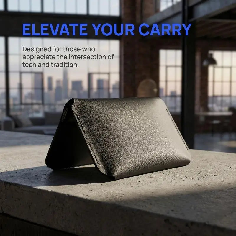Magnetic Mini Folding Wallet | ID Card Holder & Coin Purse EDC