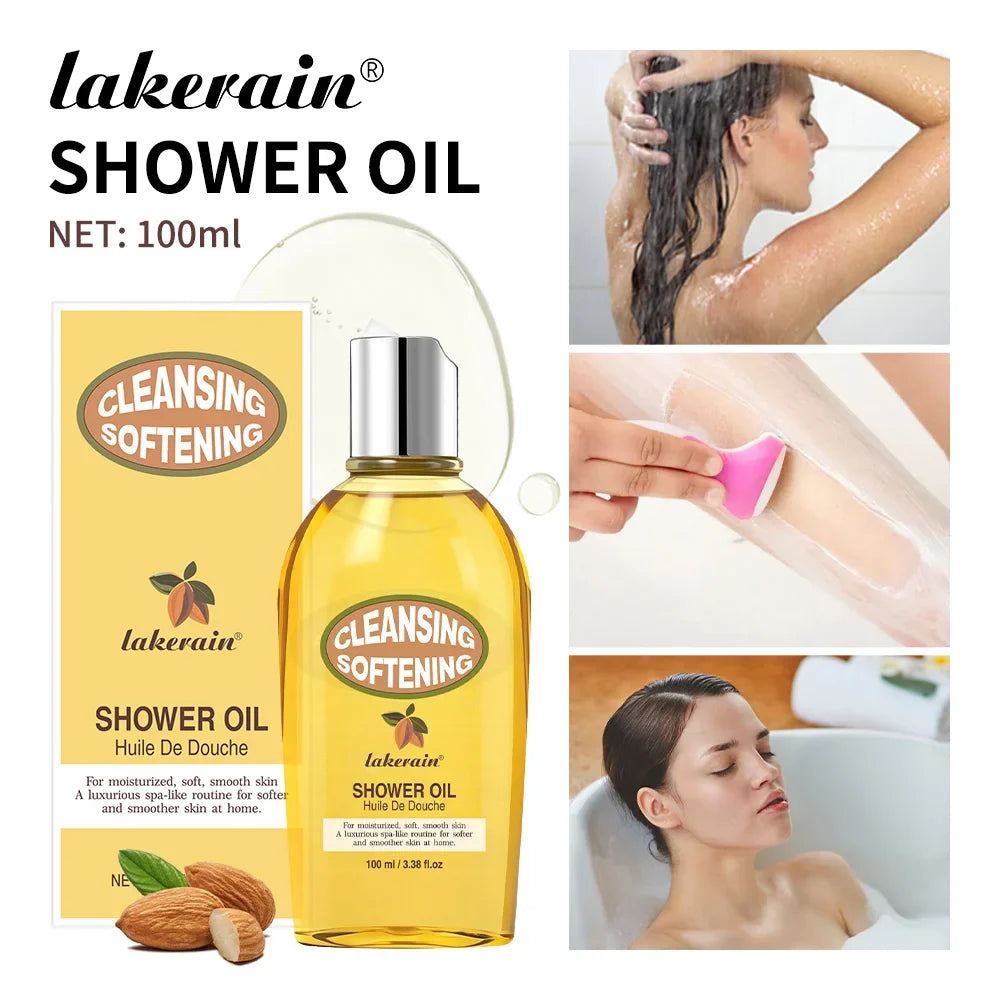 2-in-1 Shower Oil – Cleansing & Moisturizing Bath Oil 100ml