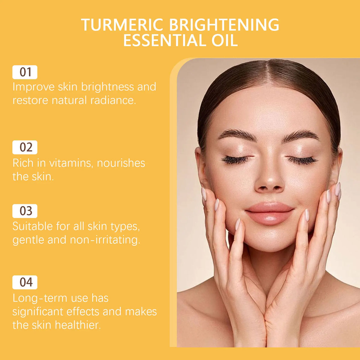 Turmeric Brightening Face Oil – Radiance & Glow | Hanchobit