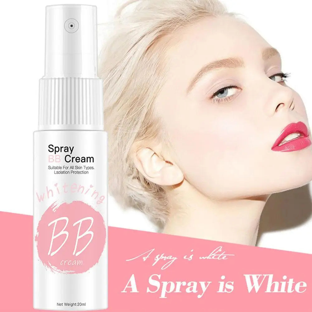 Whitening Moisturizing BB Cream Spray Foundation 20ml – High Coverage