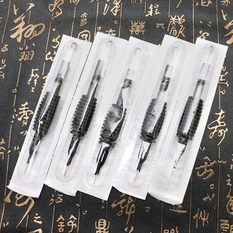 Disposable Sterile Tattoo Needles & Grip Tips – RL RS RM Sets