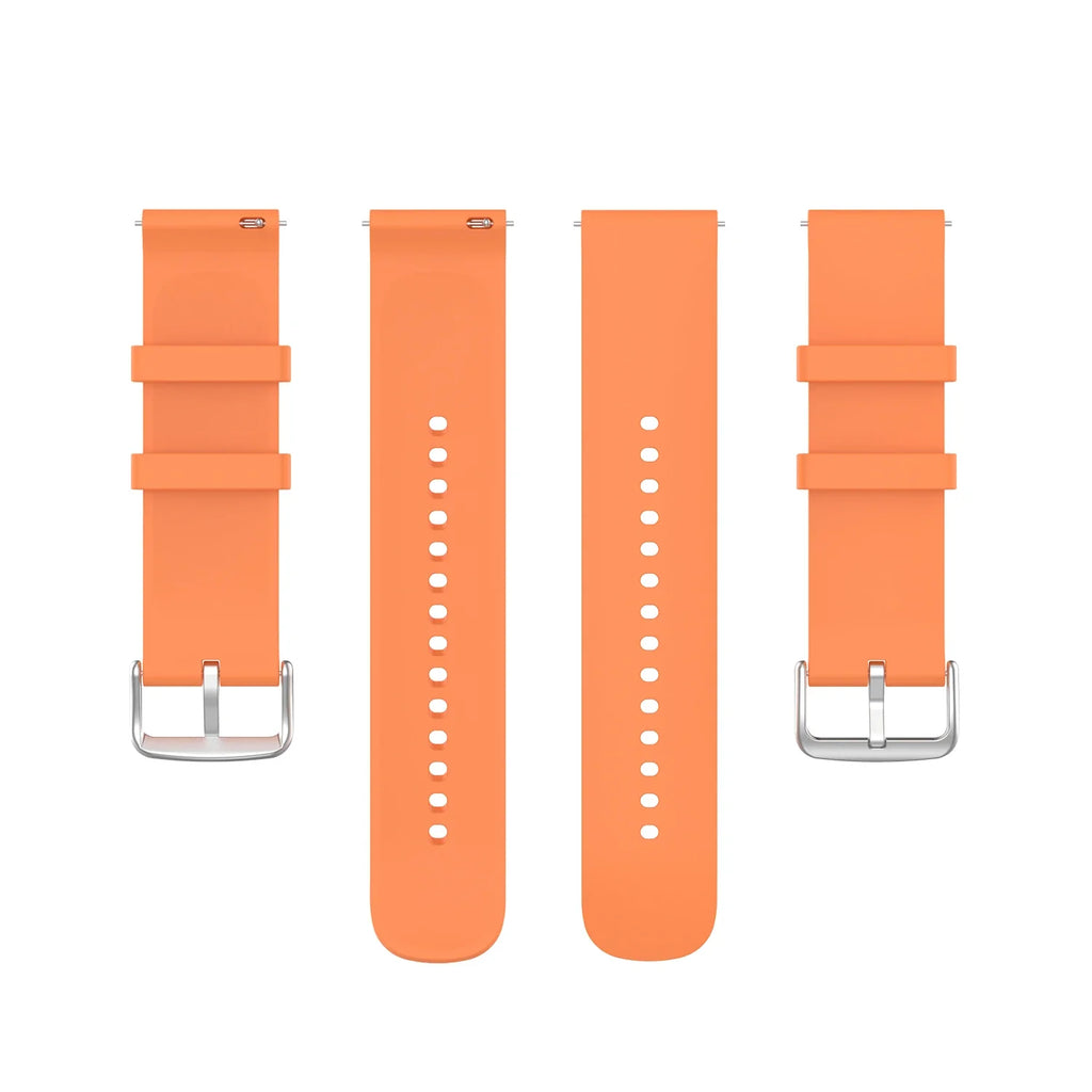 Silicone Watch Band for Amazfit Bip U/S, GTR & Samsung 20/22mm