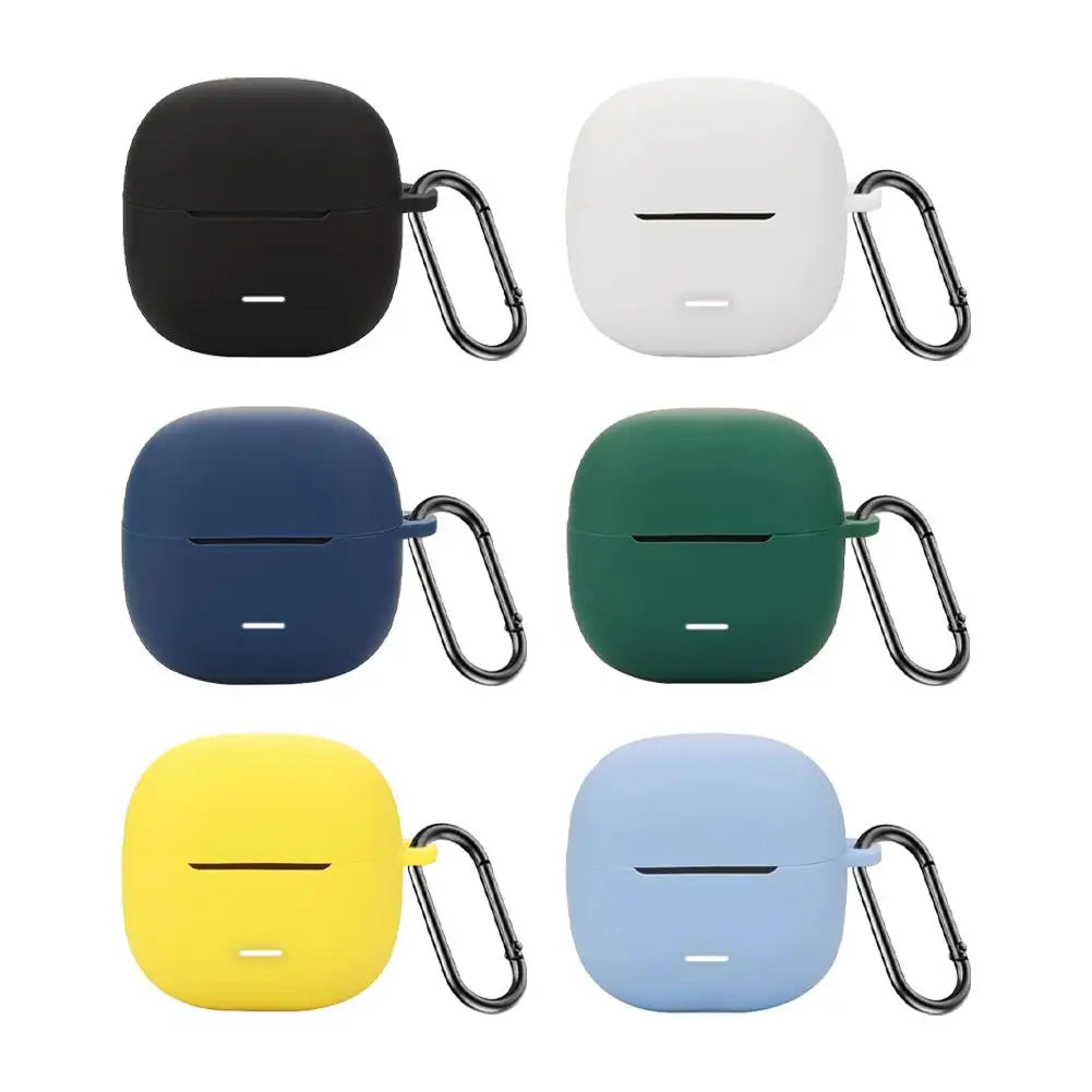 Redmi Buds 6 Lite Silicone Case Cover with Keyring
