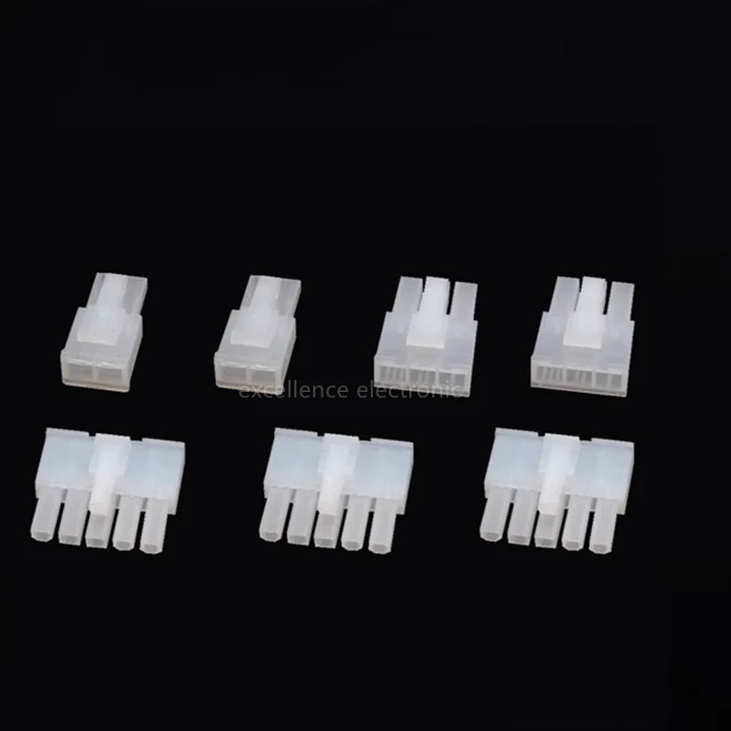 5sets 5557 5559 Pitch Single Row Connector Male Female Housing