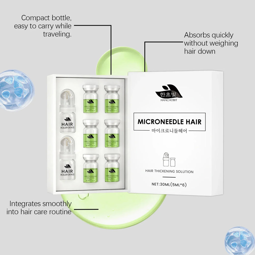 Hair Root Nourishing Roller Serum | Scalp Moisture & Shine
