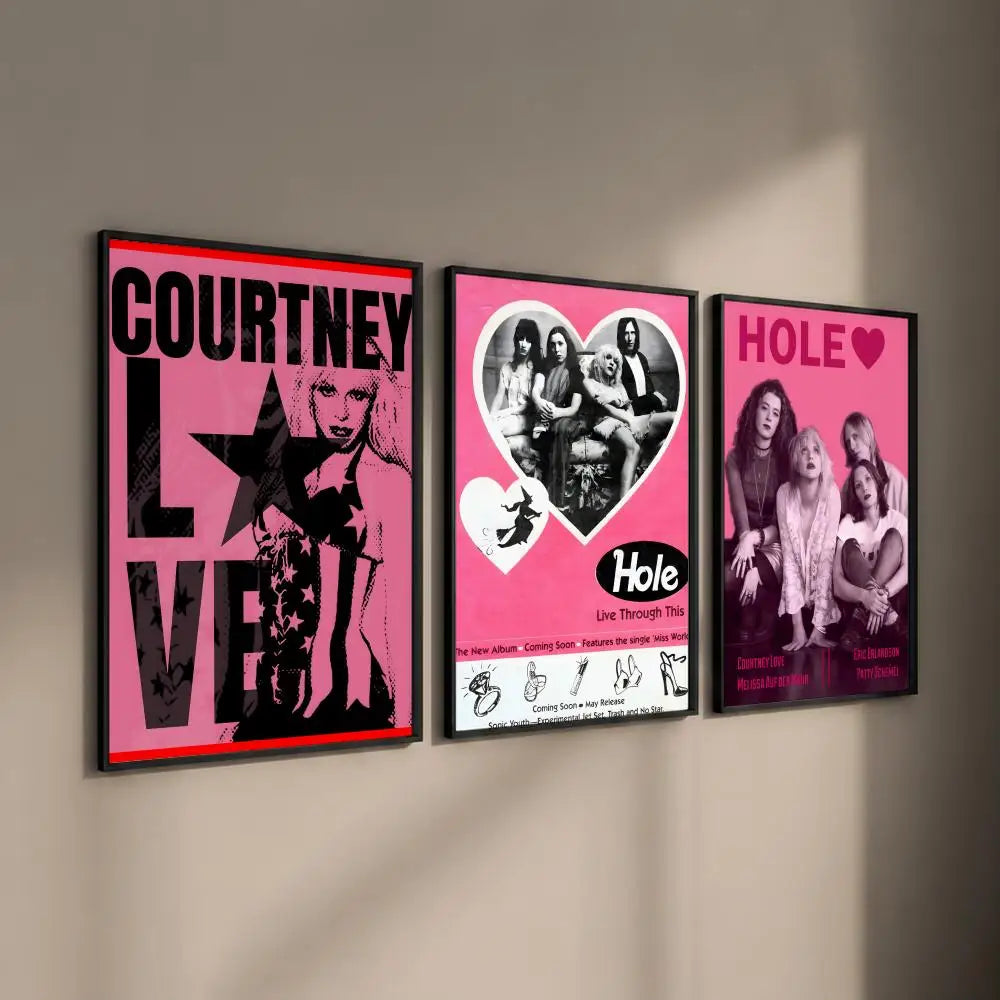 HD Art Poster Wall Sticker – Modern Music Band Wall Decor