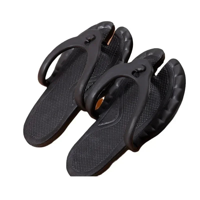 Foldable Travel Slippers – Lightweight Anti-Slip Flip Flops