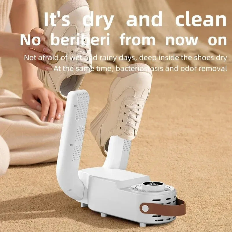 NOCCLILI Adjustable Shoe Dryer Warmer – Deodorizing & Sterilizing