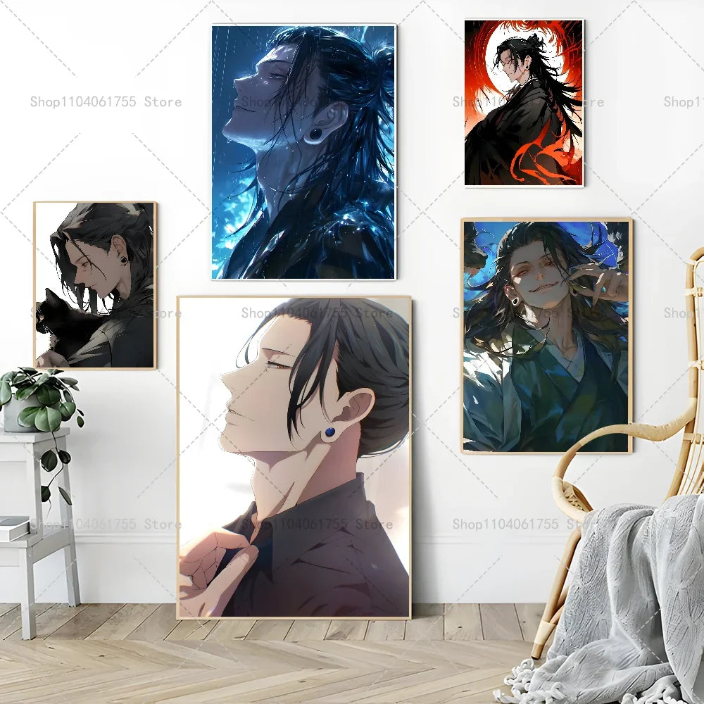 Jujutsu Kaisen Geto Suguru Poster – Waterproof Wall Sticker