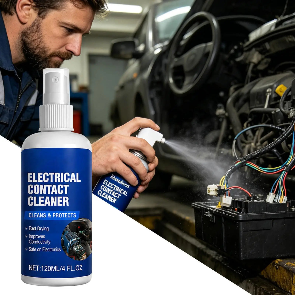 Contact Cleaner Spray 120ml | Electronics & Connector Cleaner