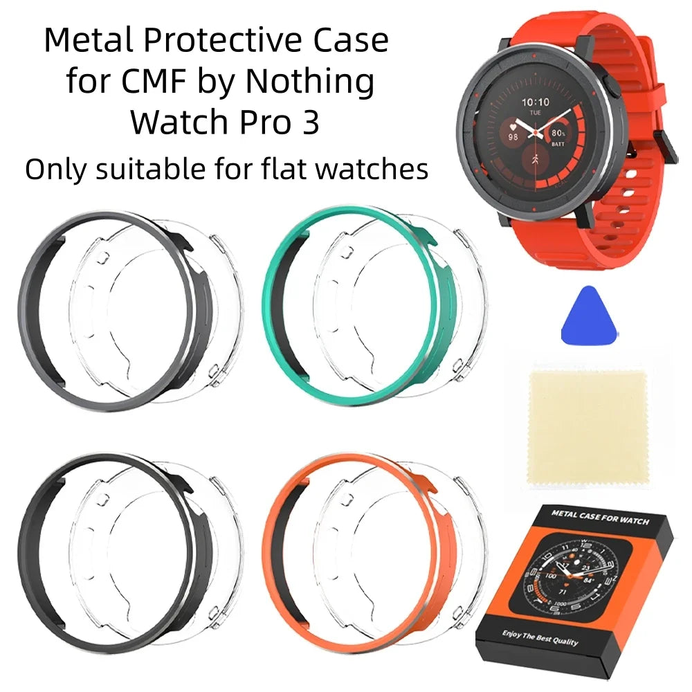 Metal Case for CMF by Nothing Watch Pro 3 | Scratch & Drop Guard