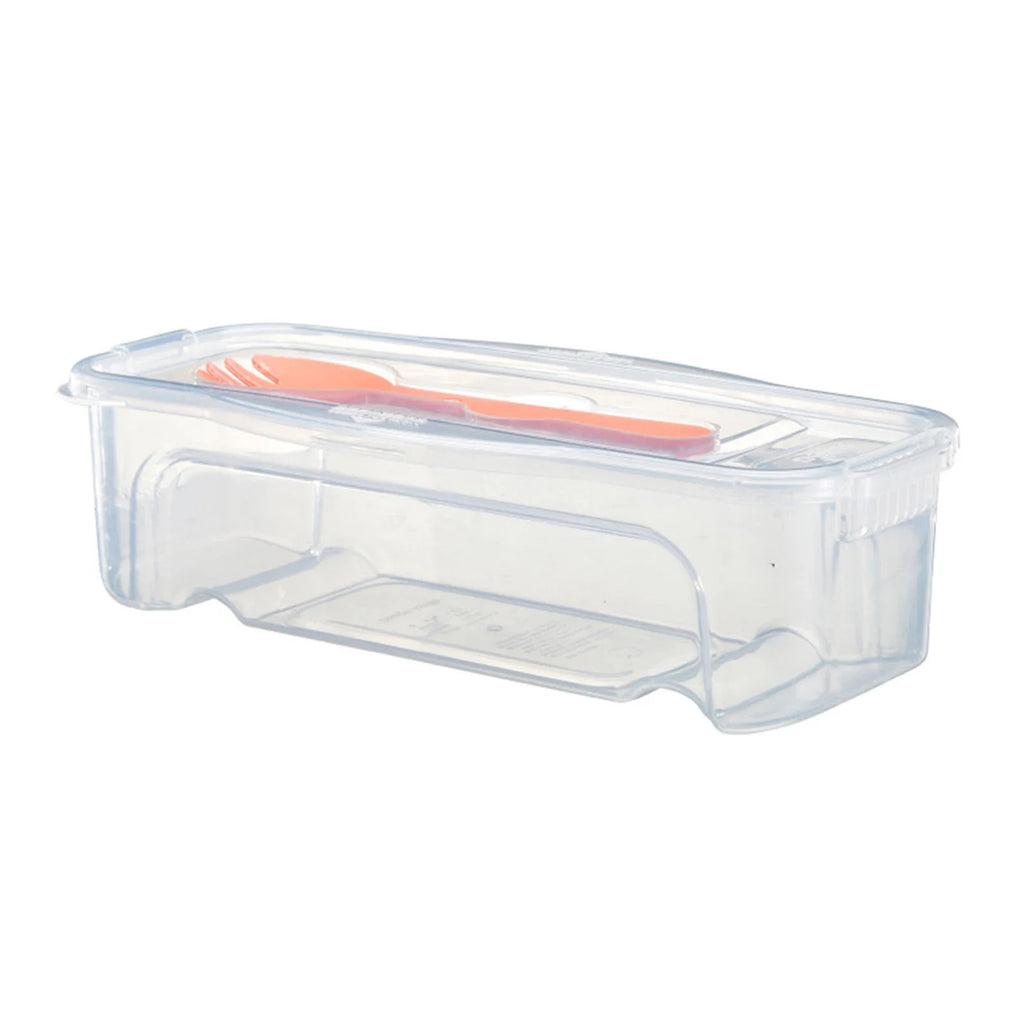 44oz Microwavable Spaghetti Cooking Box with Lid & Drainer