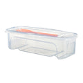 44oz Microwavable Spaghetti Cooking Box with Lid & Drainer