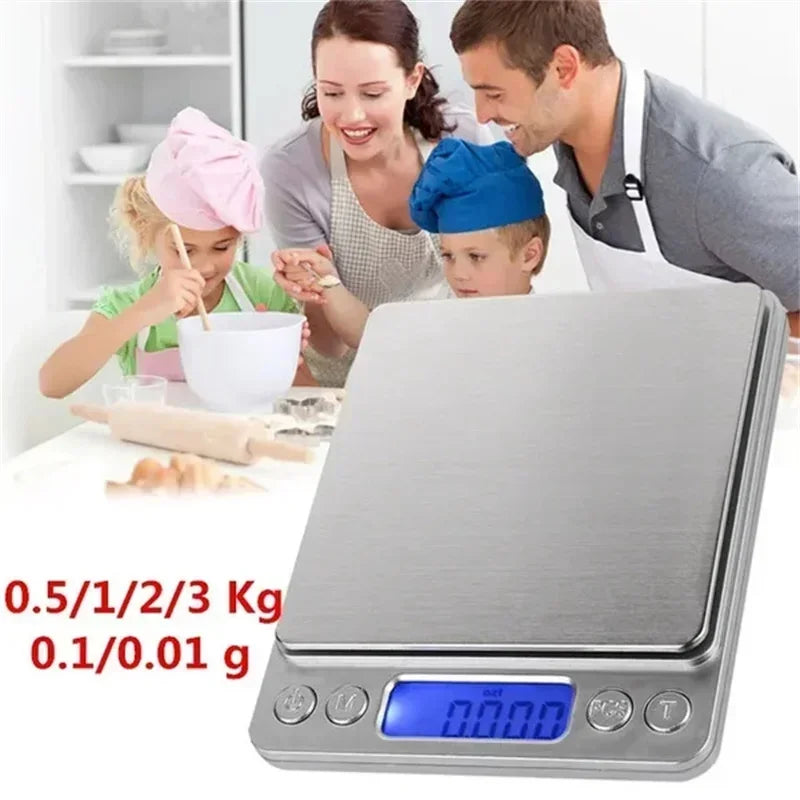Mini Precision Digital Kitchen & Jewelry Scale 3000g/0.1g