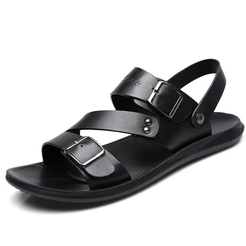 Men's Slip-On Beach Sandals – Soft EVA, Anti-Slip Rubber Sole