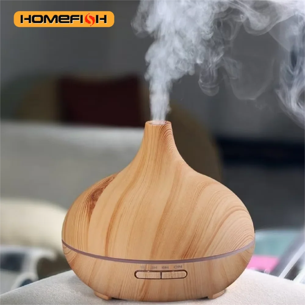 USB Flame Effect Humidifier & Aromatherapy Diffuser | HOMEFISH