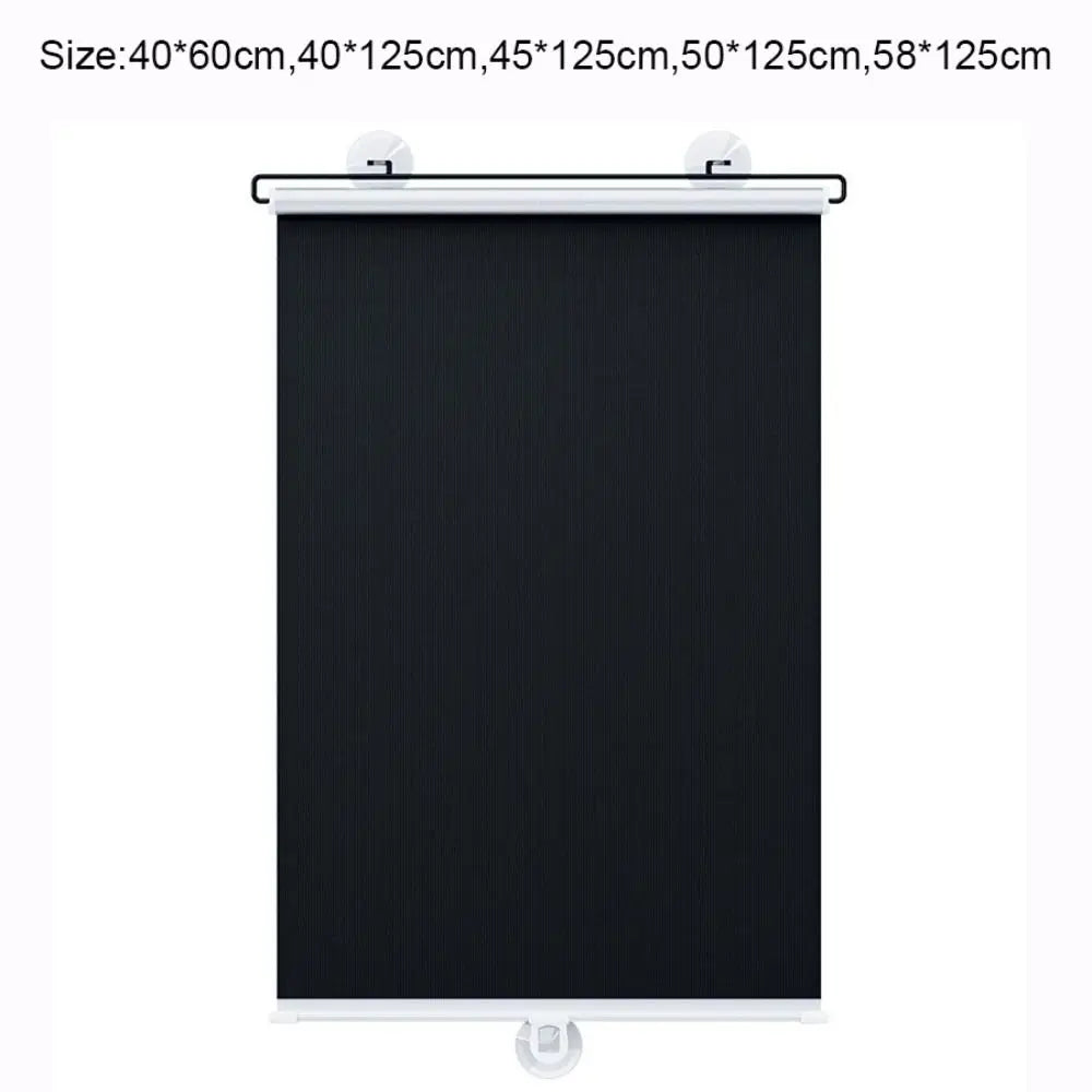 Retractable Car Window Sunshade – UV Blocking Roller Blind