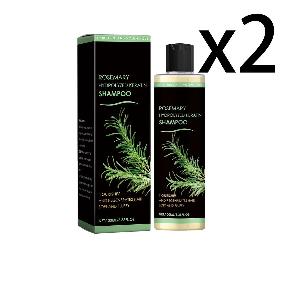 Rosemary Dense Hair Shampoo – Oil Control & Anti Hair Loss 100ml