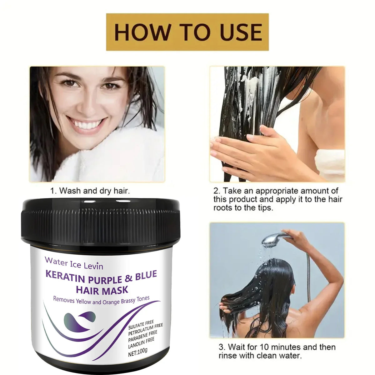 Keratin Hair Mask – Deep Moisture for Soft, Smooth & Shiny Hair