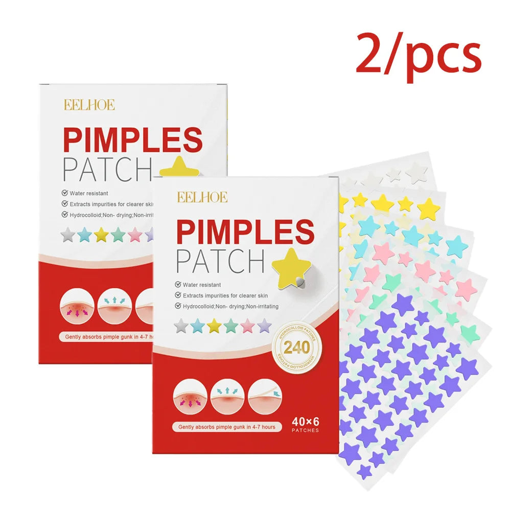 1 2 3 Box Acne Pimple Patches Star Hydrocolloid Spot Cover Face