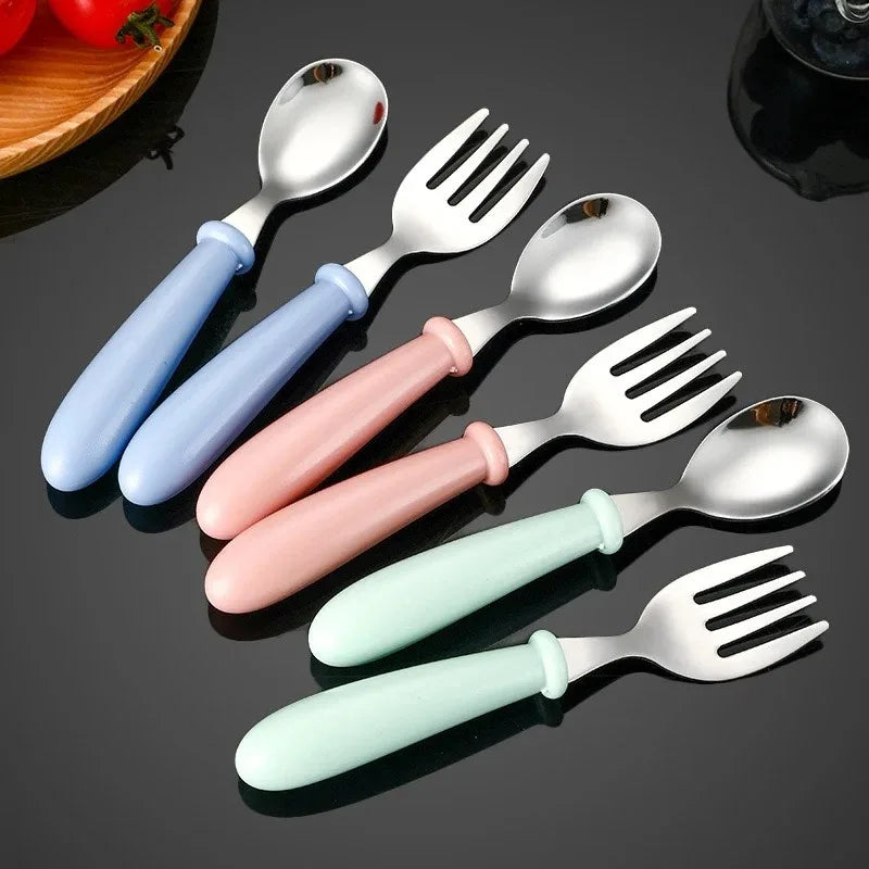 304 Stainless Steel Portable Cutlery Set – Fork, Spoon & Box
