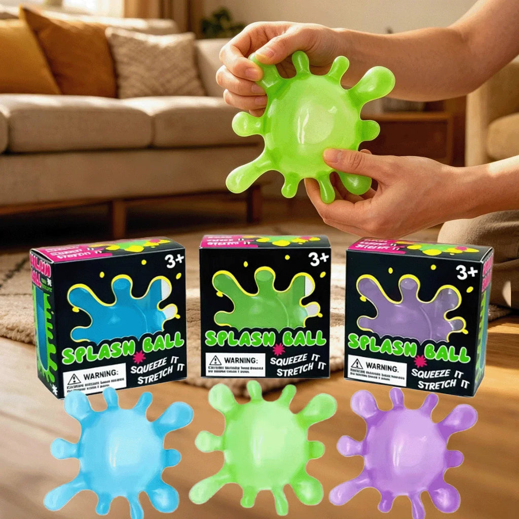 Splash Squeeze Ball – Slow Rise Stress Relief Fidget Toy