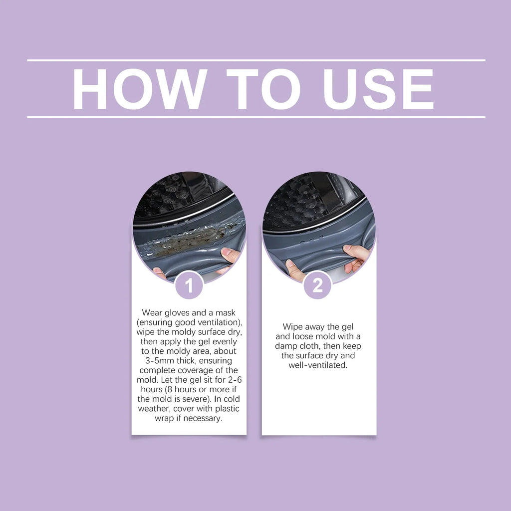 Jue-Fish 100g Mold & Stain Removal Gel | Multi-Surface Cleaner