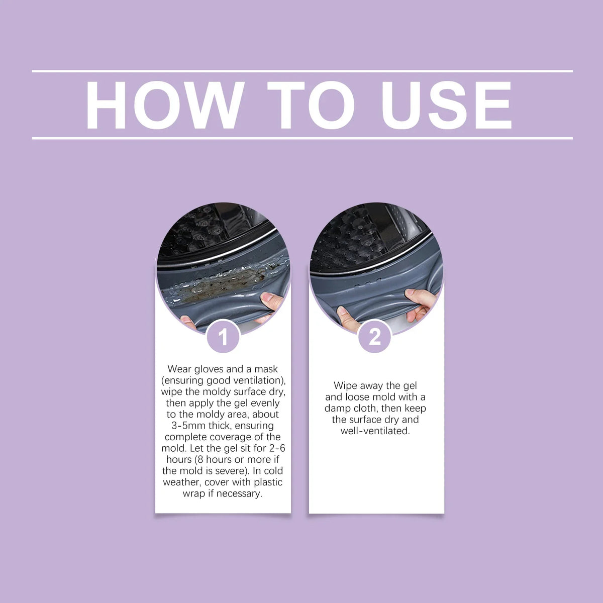 Jue-Fish 100g Mold & Stain Removal Gel | Multi-Surface Cleaner