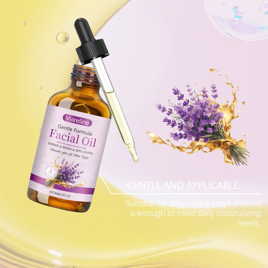 Viareline Lavender Facial Oil – Moisturizing & Radiance Boost