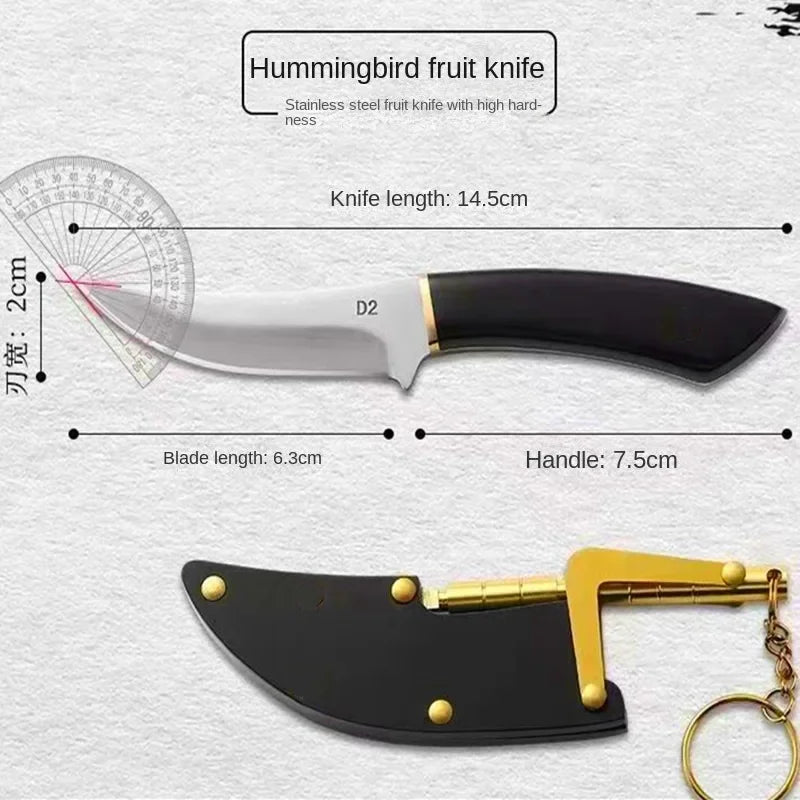 Portable Stainless Steel Boning Knife – 6.3" Sharp Pocket Blade