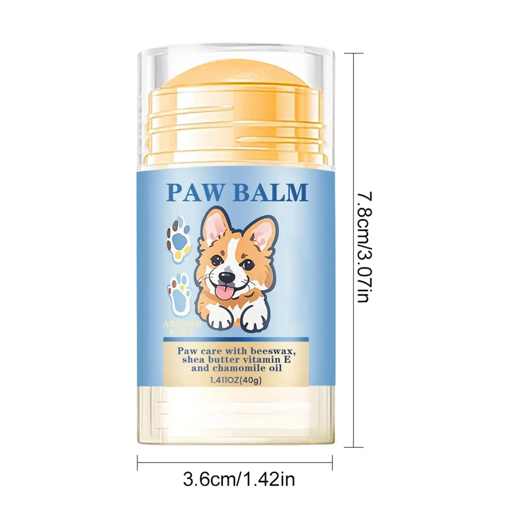Dog & Cat Paw Balm 40g – Natural Moisturizing Wax Cream