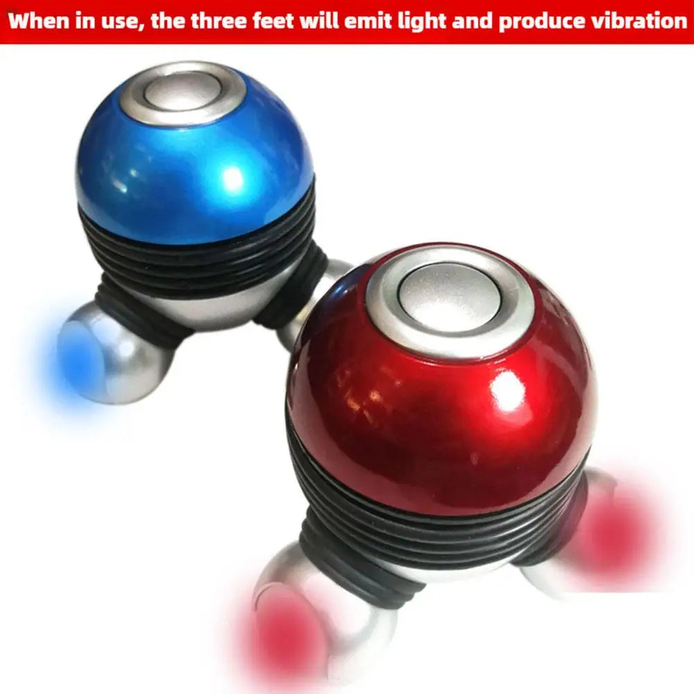 Mini Portable Handheld Vibrating Massager with LED Light