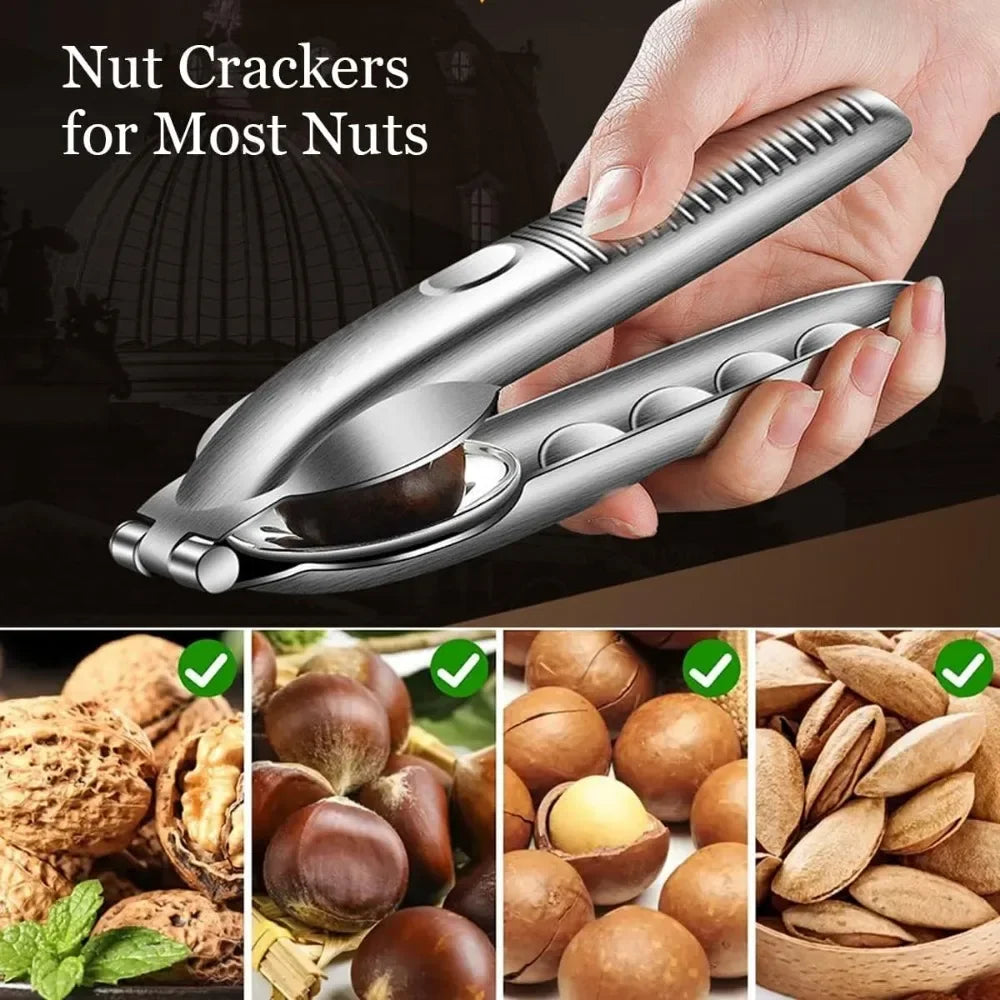 Chestnut Clip Nutcracker Opener Quick Nuts Peeler Shelling Walnut