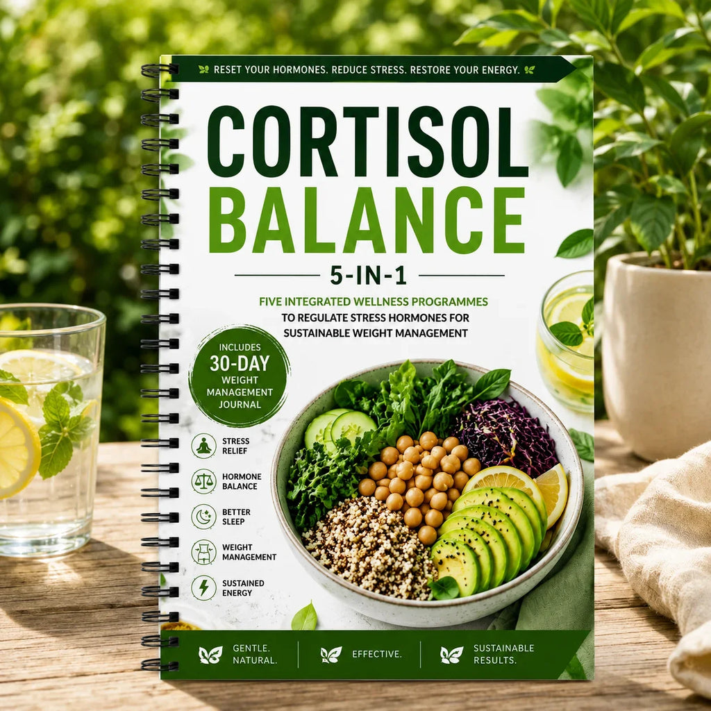 Cortisol Balance 5-in-1 Wellness Program Hormone Stress Relief Weight