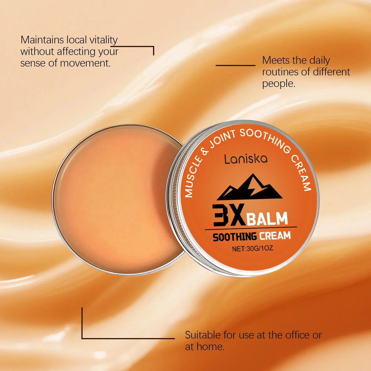 Laniska Joint Balm – Muscle, Knee & Nerve Pain Relief Cream