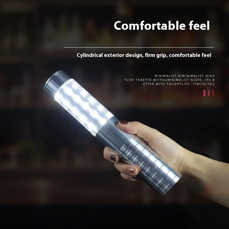Led Charging Glowing Flashing Stick Bar KTV Handheld Drinking