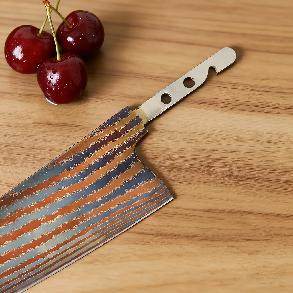 Damascus Steel Sashimi Knife Blade Set – DIY Forged 1–7 PCS