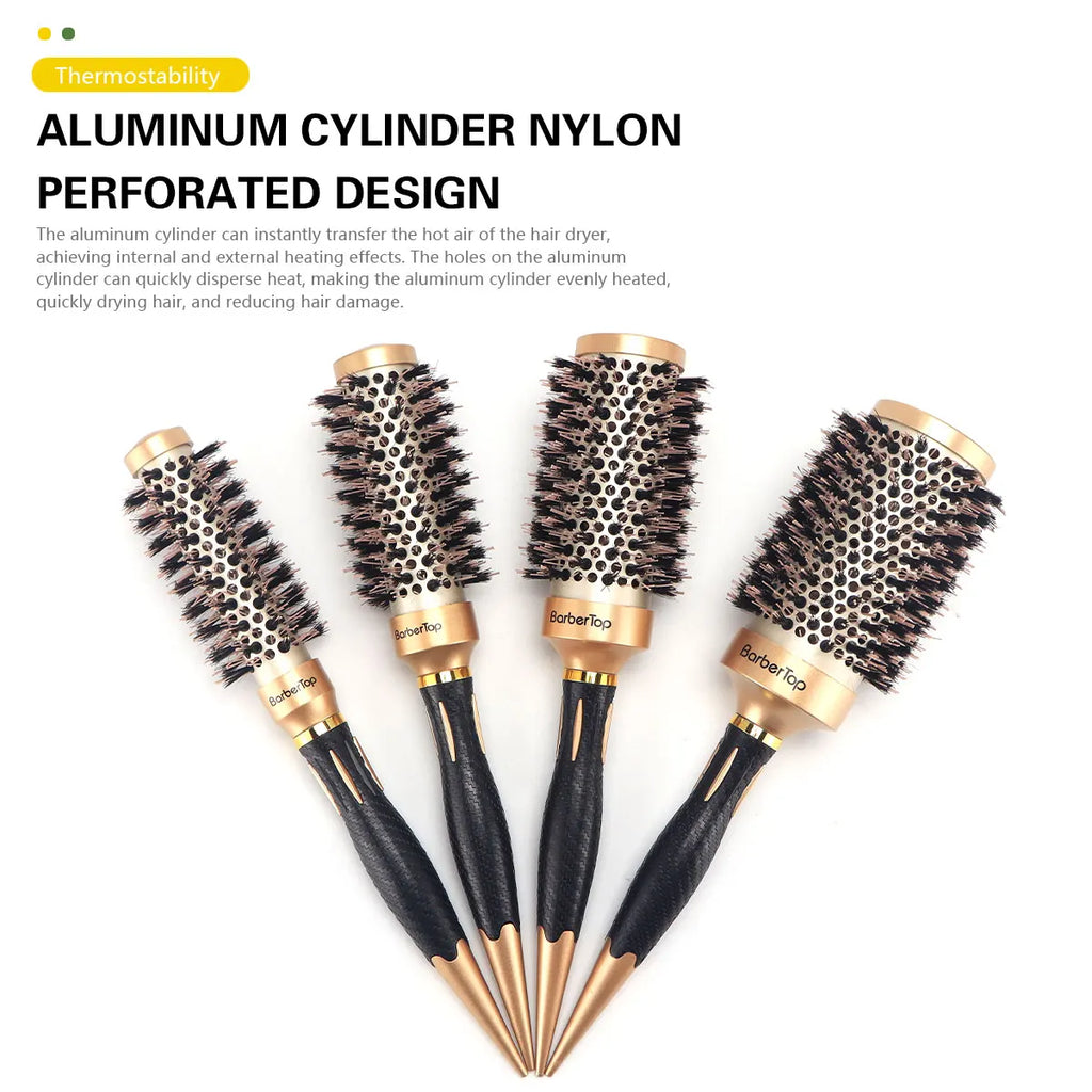 Anti-Static Hair Comb & Curling Brush | Salon Styling Tool