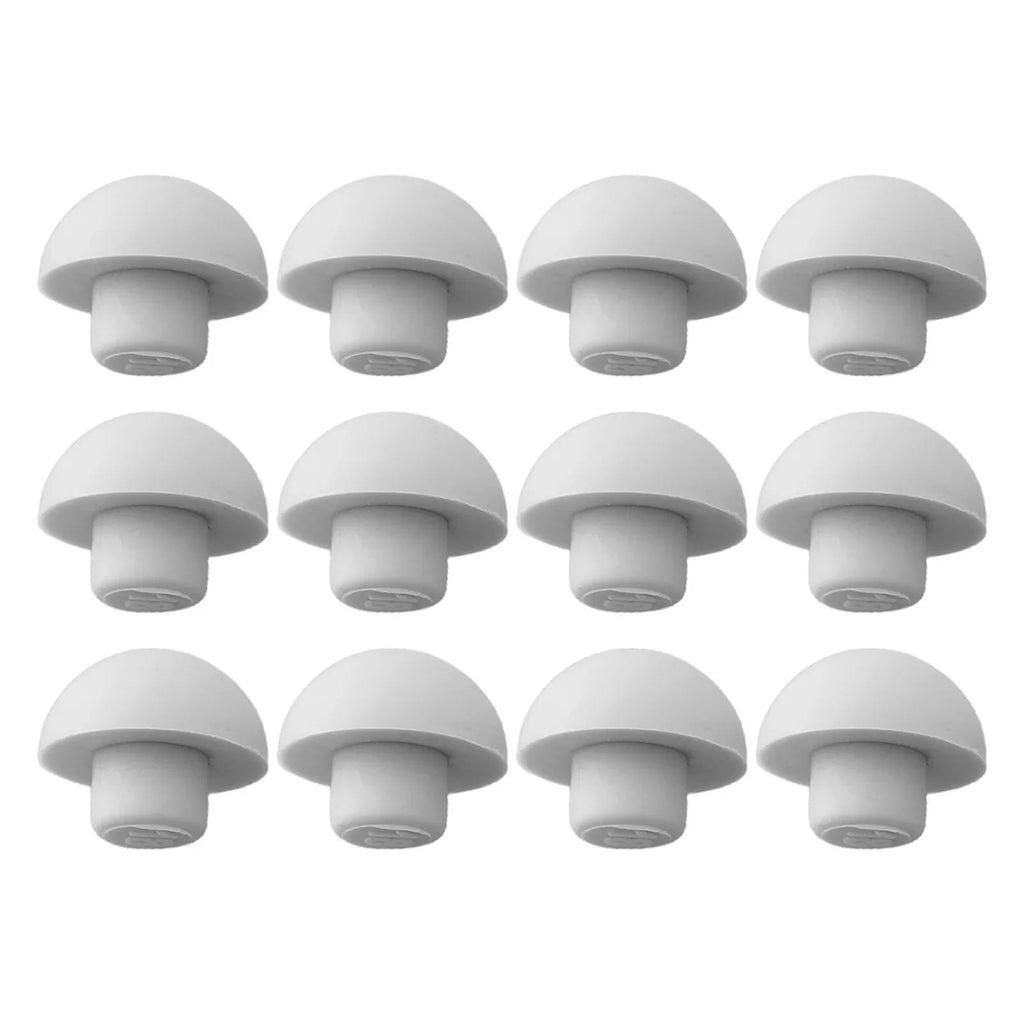12-Pack Toilet Seat Bumpers – Cushion Pads & Lid Buffers