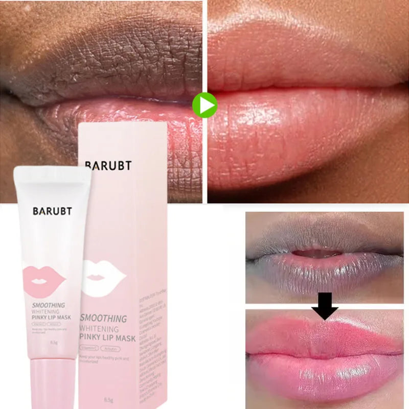 Lip Brightening Overnight Balm – Exfoliate, Moisturize 8.5g
