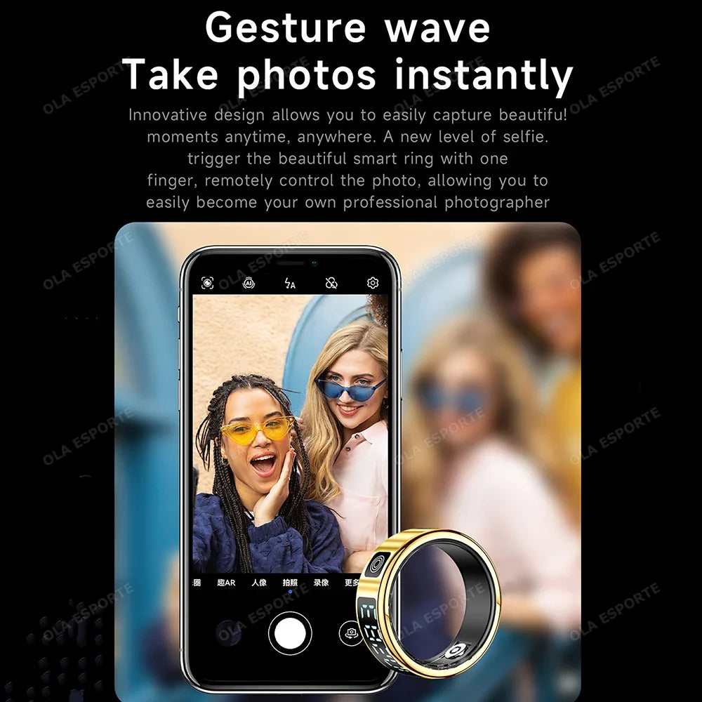 Smart Ring – Heart Rate, SpO2 & Activity Tracker | 5ATM