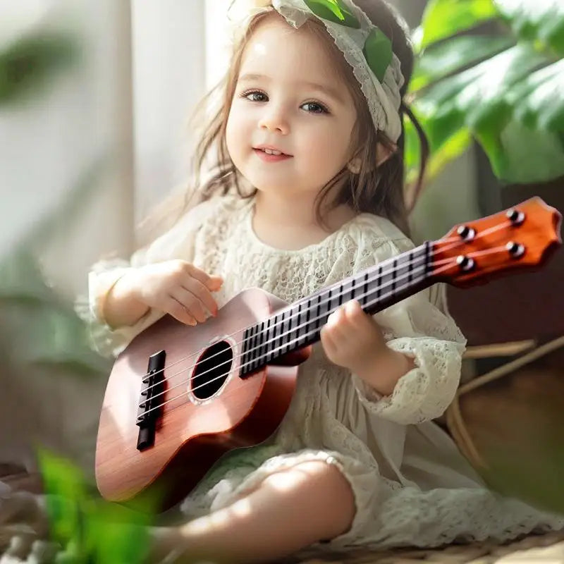 Kids Ukulele Guitar Toy 4 Strings – 26/35cm Musical Gift