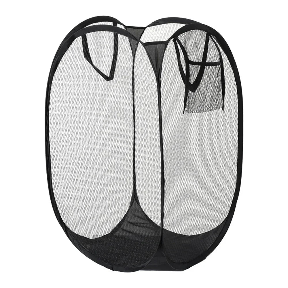 Large Foldable Laundry Basket – Ventilated Portable Hamper