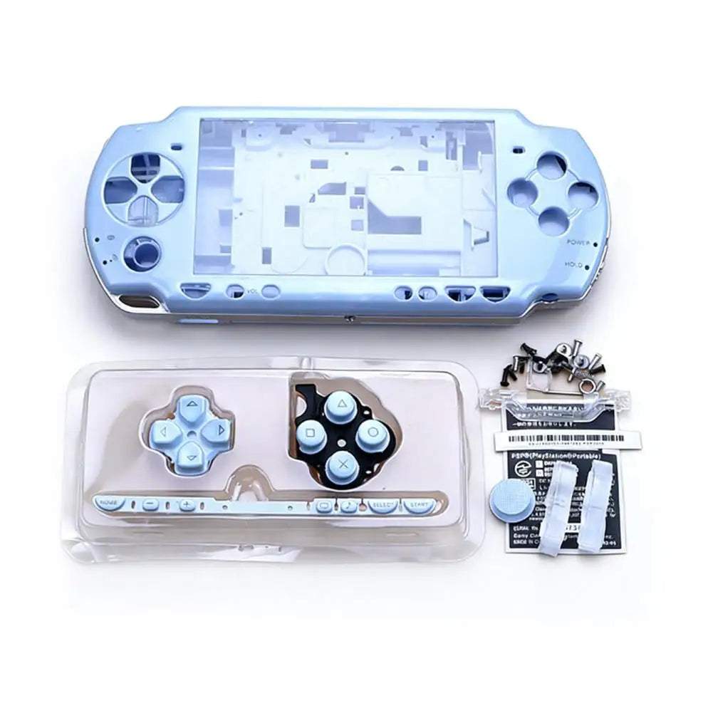 PSP 2000 Full Replacement Housing Shell Kit – Buttons & Screws