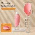 Portable Dog Water Bottle with Foldable Silicone Bowl – BPA-Free