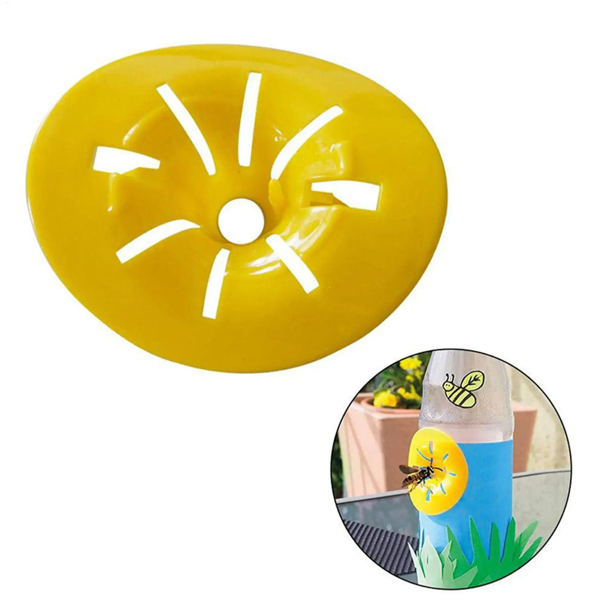 Reusable Wasp Trap Insect Funnel Killer Flower Bee Hornet Catcher