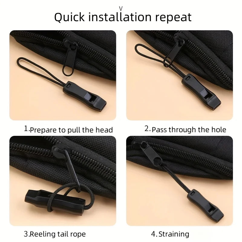 Outdoor Safety Whistle Rope Colorful Mix Match Emergency Suitable